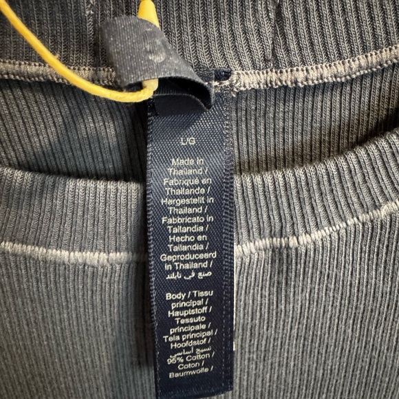 COTTON RIB T-SHIRT | HARBOR - Picture 5 of 5